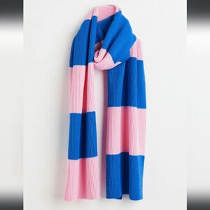 H&M striped scarf